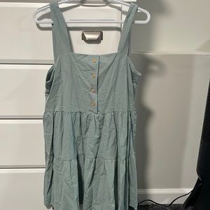 ZAFUL light green mini dress